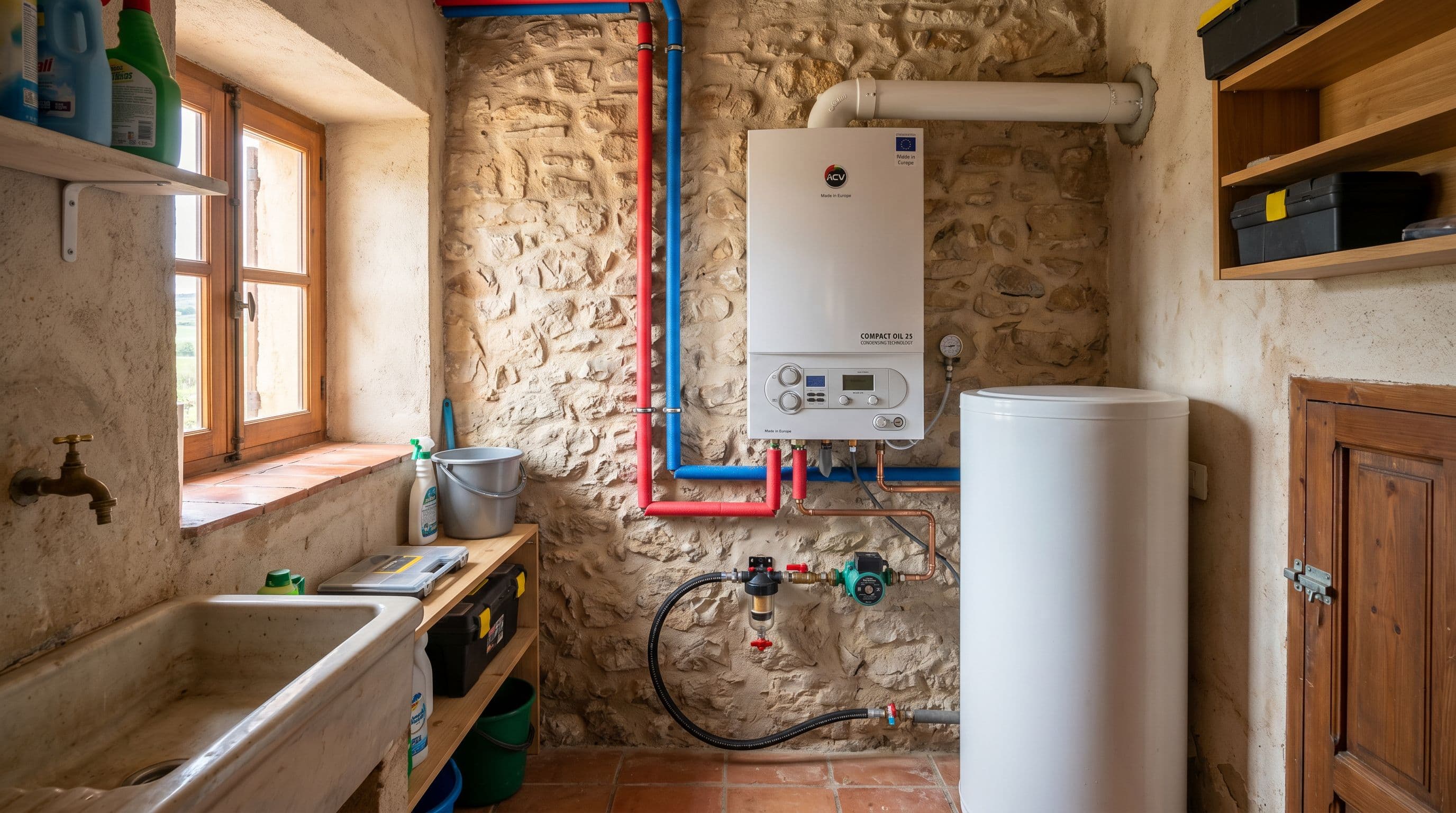 ¿Cuánto cuesta una caldera de gasoil? Precio e instalación en 2026